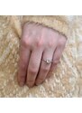 Eppi Verlobungsring mit rundem Diamanten Tamsin