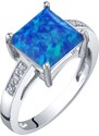 Eppi Goldring mit blauen Opalen und Diamanten Danyal