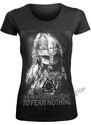 T-Shirt Frauen - THE ALMIGHTY TAUGHT ME TO FEAR NOTHING - VICTORY OR VALHALLA - KDAM-888