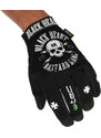 Handschuhe BLACK HEART - BASTARD SKULL - SCHWARZ - 17859