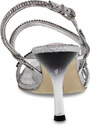 Sandalen mit Absatz Alberto Venturini GIOIELLO aus Kristall Silber