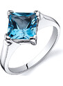 Eppi Silberner Ring mit Blautopas Neola