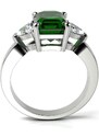 Eppi Verlobungsring mit Smaragd und Diamanten Nima