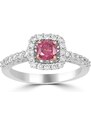 Eppi Verlobungsring mit einem zertifizierten Fancy Pink Lab Grown Diamanten Pabla
