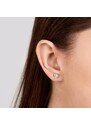 Ohrringe aus Weißgold mit Diamant und Brillant KLENOTA K0676042