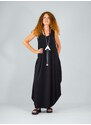déjà vu Pinterest Kleid in Tulpenform aus gerippter Luna Viskose Einheitsgröße - dejavu Fashion