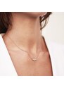 Prachtvolle Halskette mit Diamant aus Roségold KLENOTA K0570024