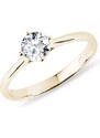 Ring mit 0,5 ct Diamant aus Gelbgold KLENOTA K0729013