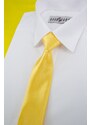 Avantgard Jungen Kinder Krawatte gelb glatt