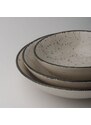 SOLA Bowl ø21.5 cm H: 5.5 cm - Gaya Atelier light grey speckled (452183)