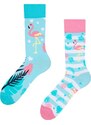 Dedoles Lustige Socken Liebes-Flamingos