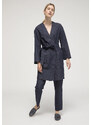 hessnatur & Co. KG Light Denim Kimono aus Bio-Baumwolle mit Leinen