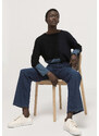 hessnatur & Co. KG Jeans Wide Leg Flared BetterRecycling aus Bio-Denim