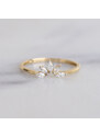 Eppi Eleganter Ring mit Lab Grown Diamanten in Marquise-Form Maurice