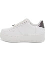 Sneaker Windsor Smith RICH WHITE GLITTER PATENT aus Leder Weiß
