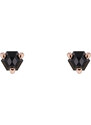 Eppi Goldene Ohrringe mit schwarzen Diamanten Raoul