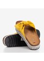 Seastar Gelbe Frauenschuhe mit Kordesa-Schleife - Schuhe - gelb