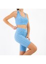 fashion Blaues Sportset für Damen - Kleidung - blue
