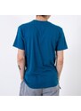 DYNAMIC Türkisfarbenes Herren-T-Shirt aus Baumwolle, verziert mit dem Aufdruck und der Aufschrift - Kleidung - türkis || blue