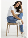 hessnatur & Co. KG Jeans Marie Straight Fit aus Bio-Denim