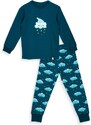 Dedoles Lustige Pyjamas für Kinder Schläfrige Wolken