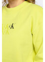CALVIN KLEIN JEANS sweatshirt monogram | cropped fit