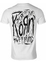 Metal T-Shirt Männer Korn - Scratched Type - ROCK OFF - KORNTS08MW