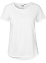 Neutral Damen T-Shirt mit umgeschlagenen ärmeln aus Bio-Fairtrade-Baumwolle