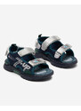 Bessky Doniso marineblaue und grüne Kindersandalen - Schuhe - blau || ziel