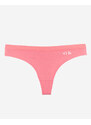 MEDOOSI Koralle Einfarbiger Tanga für Damen Unterwäsche - pink || Koralle