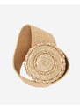 Royal Fashion Brauner geflochtener elastischer Damengürtel - Accessoires - camel || Hellbraun || braun