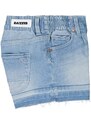 RAIZZED Jeans-Shorts "Luanda" in Blau | Größe 128