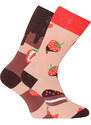 Lustige Socken Dedoles Erdbeer-Schokolade-Torte (D-U-SC-RS-C-C-1565) S
