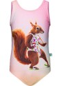 Lustiger Badeanzug für Mädchen Dedoles-Eichhörnchen