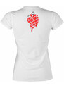 Metal T-Shirt Frauen Green Day - AMERICAN IDIOT HEART - PLASTIC HEAD - PHD12449G