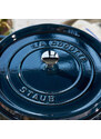 Staub Cocotte runder Topf 22 cm/2,6 l, meerblau, 1102237
