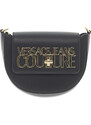 Umhängetasche Versace Jeans Couture JEANS COUTURE LOGO LOCK RANGE L SKETCH 5 BAGS SMOOTH aus Nappa Schwarz