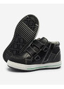 Bessky Schwarze Kinder-Sportschuhe Forrfy- Footwear