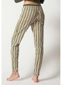 Skiny Pyjama-Hose in Grün | Größe 38