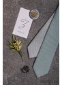 Avantgard Eukalyptusgrüne schmale Krawatte