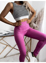 FYV Damen-Leggings in Rosa- Kleidung - fuchsia || pink