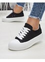 marka niezdefiniowana Schwarze Damen-Sport-Sneakers Tovarry- Footwear - schwarz