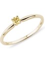 Ring mit Diamanten in Gelbgold KLENOTA K0300073