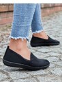 Yousda Schwarze durchbrochene Damen-Sneaker Kamiosa- Footwear - schwarz