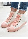 EXMA Weiß-Rosa Damen Sportschuhe Macako- Footwear - pink || weiß