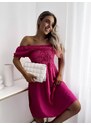 Miss Lady Fuchsia Damen-Minikleid a'la hiszpanka- Kleidung - pink || fuchsia || Dunkelpink
