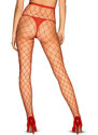 Damenstrümpfe Obsessive rot (S812 stockings) XL