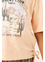 Garcia Shirt in Apricot | Größe 92/98