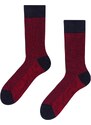 Dedoles Blaue und rote Jacquard-Socken