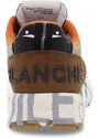 Sneaker Voile Blanche CLUB01 1F35 aus Gämse Dunkelgrün